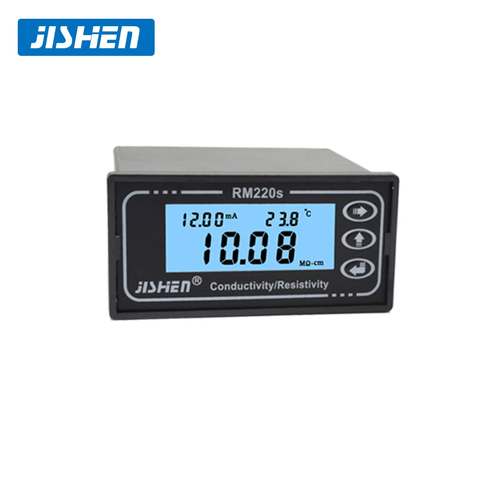 Resistivity Monitor RM-220s for Ultra-Pure Water Detection with Large Full View High Contrast LCD Screen