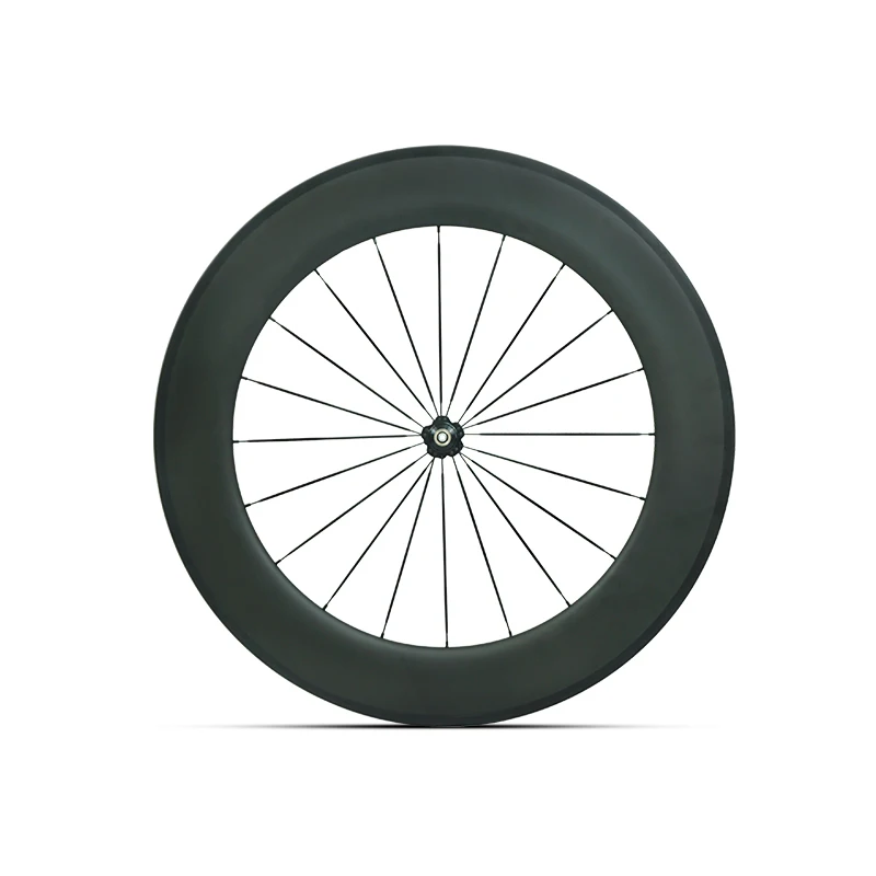 86mm 700c Carbon Fiber Cycling Clincher Carbon Wheels Road Bike Wheelset China