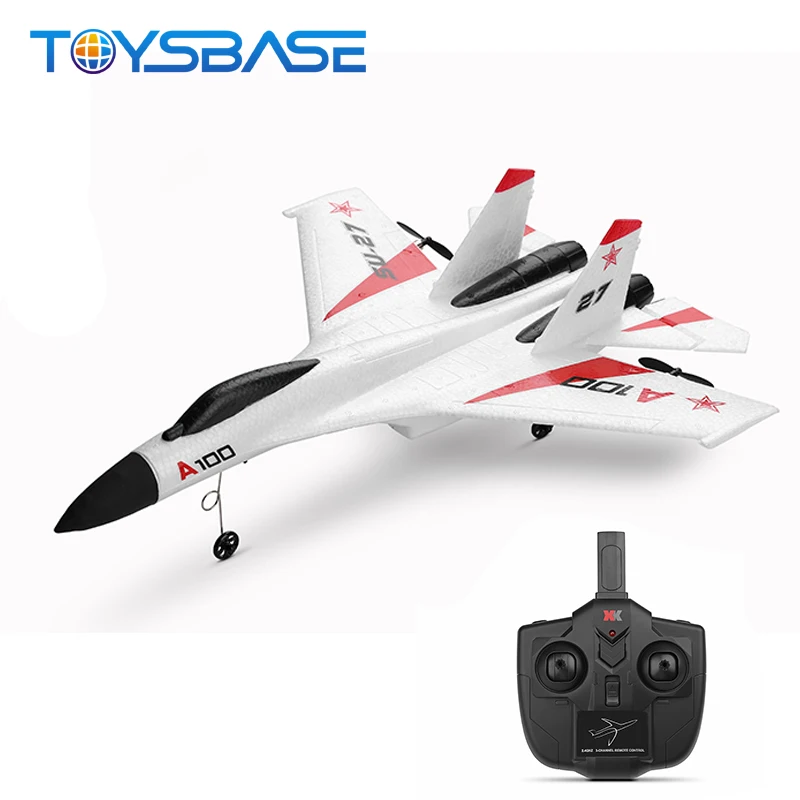WLtoys A100 2.4G 3CH RC Airplane Fixed Wing Aircraft Toy  Outdoor EPP Rc Plane Su27