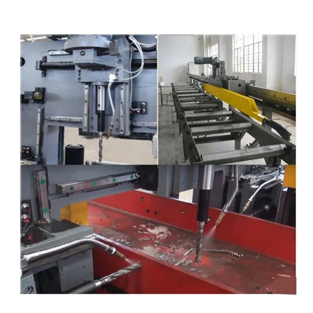 Factory Price  SWZ Series CNC 3D H Beam Drilling Machine Used For Iron Structure And Bridge
