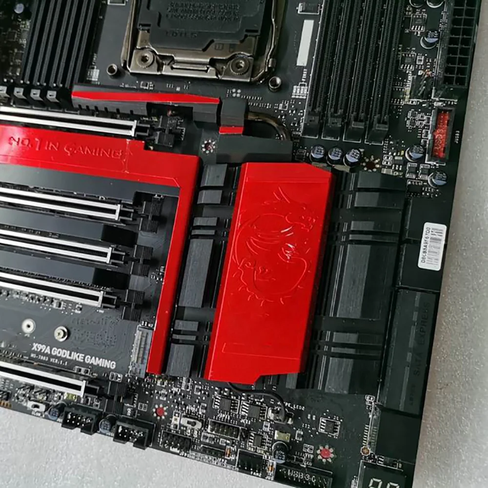 X99A GODLIKE GAMING For Msi LGA2011-V3 DDR4 128G M.2 SATA3 USB3.1 E-ATX Desktop Motherboard High Quality Fast Ship