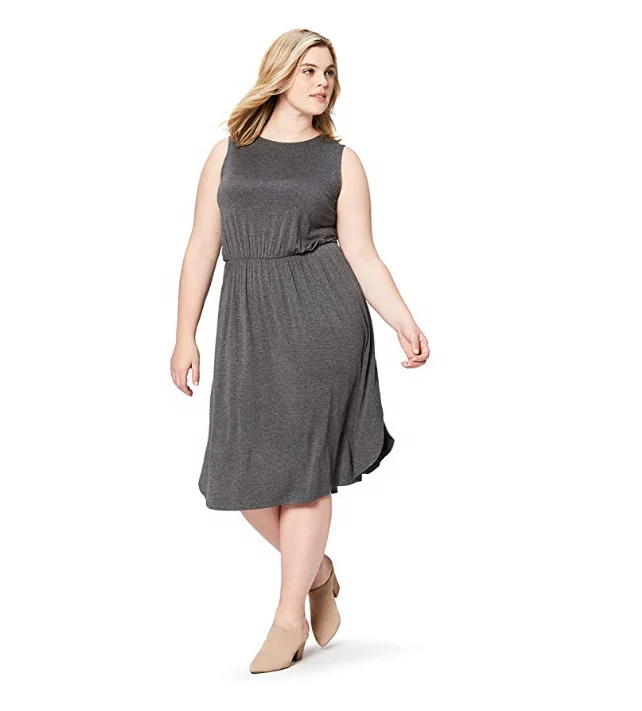 New Solid Color Bamboo Cotton Dress FREE SHIPPING Breathable Soft Fashion Casual Dresses Long Sleeve Tee Turndown Collar Simple