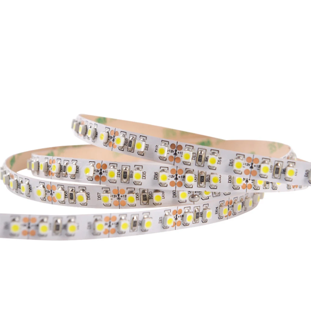 DC12/24v led light strip SMD3528 TV led light 4.8W warm white / white Led Strip Light 5m/roll 120LEDs