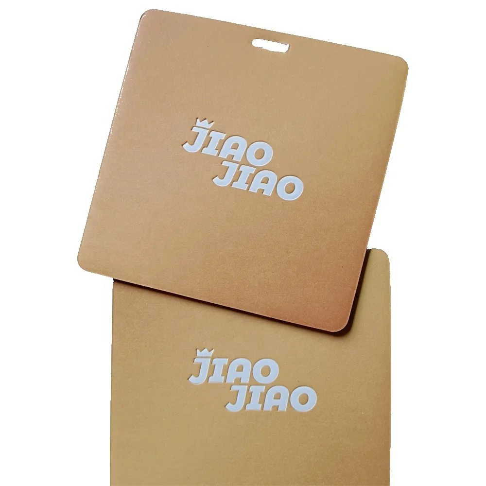 Special technical custom car freshener excited convex or pitting logo paper air freshener