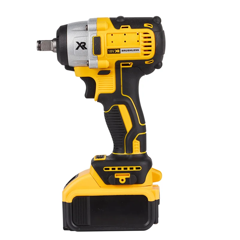 Hot selling wholesale  Handheld high torque wrench 500N.m impact cordless wrench power wrench  mini grinder power tools