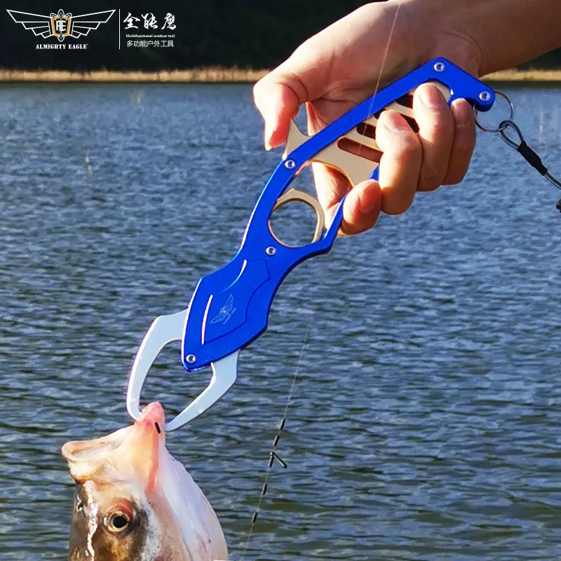 Fishing Tool Fish Grip Holder Aluminum Alloy Fish Lip Grabber Fishing Gripper