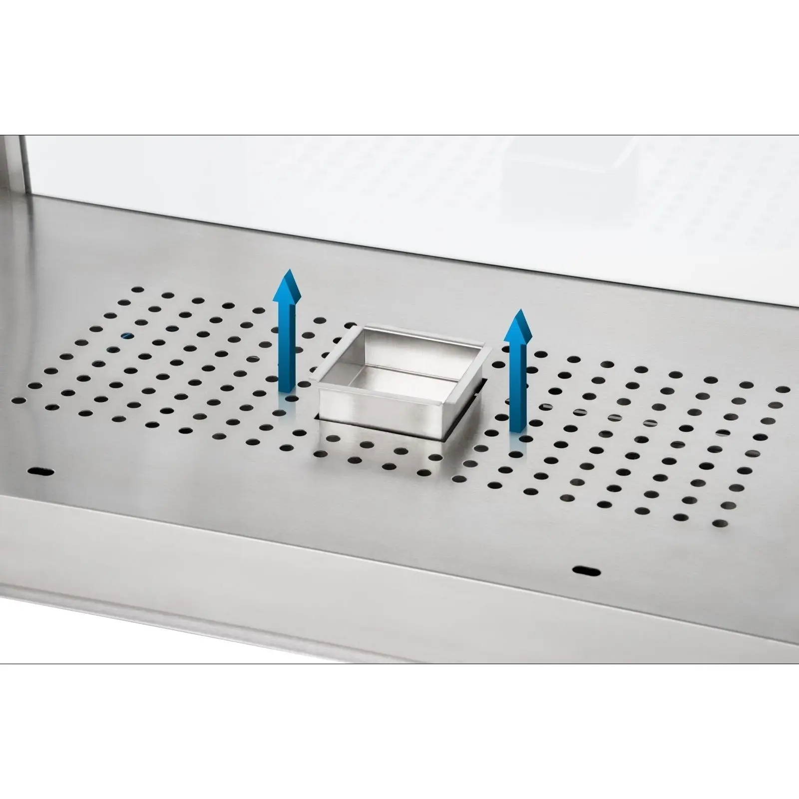 Restaurant Stainless Steel Hot Food Display Warmer Dry Heating Electric Food Warming Display Showcase Bread Warmer