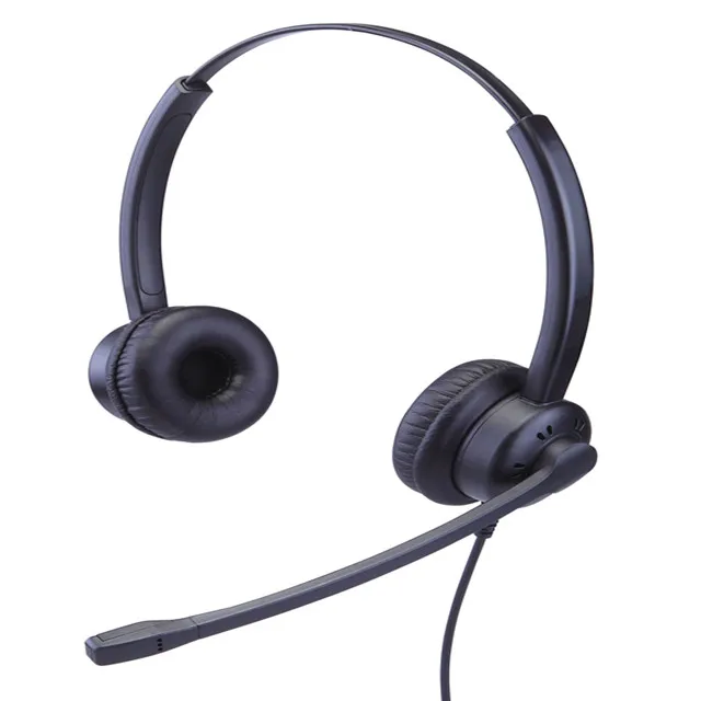 Wholesale Cheap price Call center noise cancelling telephone USB headset manufactures