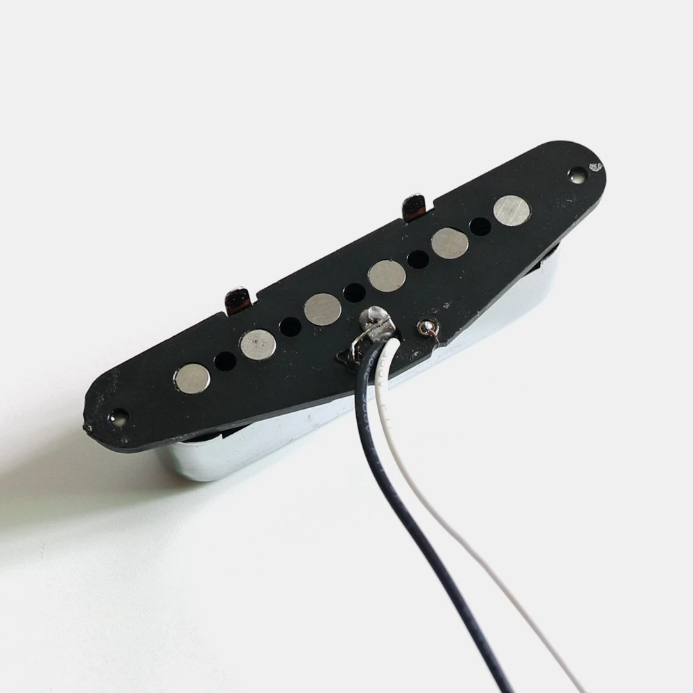 Donlis DTN50 Alnico V Magnet TL Guitar Neck Pickup with Chrome Color Brass Cover For Parts Store Online Sales