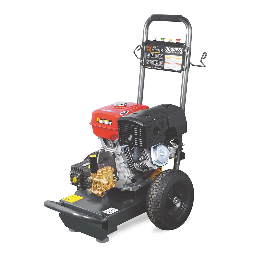 250 bar gasoline engine driven carwasher pressure washer high pressure