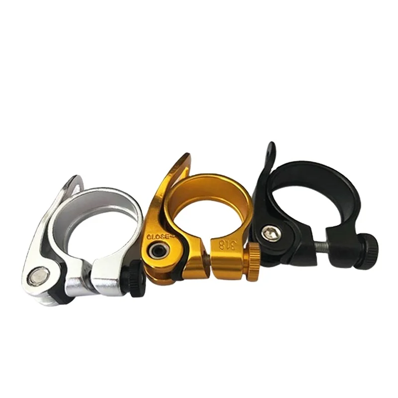 Bicycle Clamp custom Aluminum Alloy Bicycle Seat Post Clamp