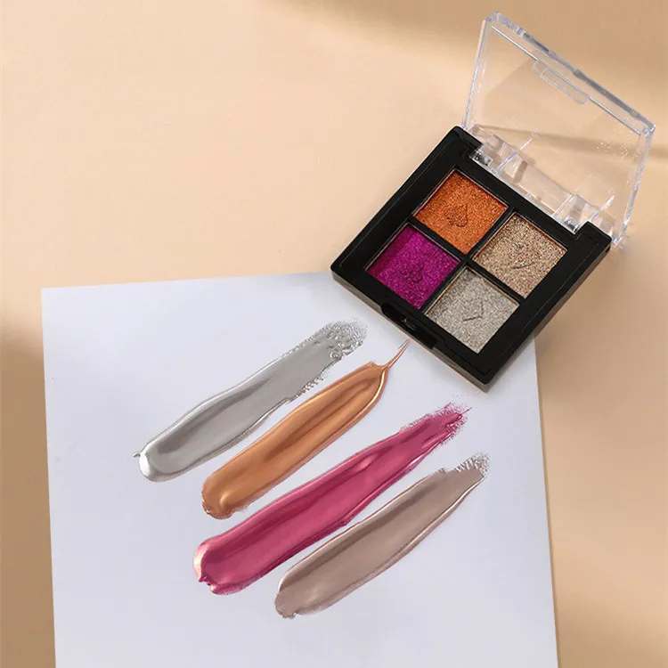 Hot sale Nail pigment  Mirror Flash Aurora Powder 4 color set Solid Magic Mirror Powder 6 color Set For Nail Art