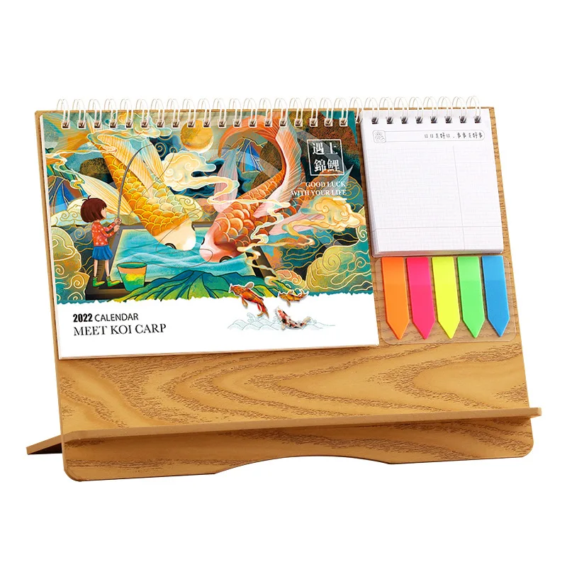 
 Desktop Table Printing Personalized Creative Design 2022 Custom Desk Calendar Custom  