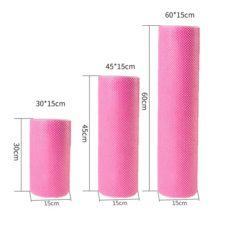 12/ 18/ 24/ 36 inch muscle fitness massage yoga roller for back Custom logo hollow back eva foam roller