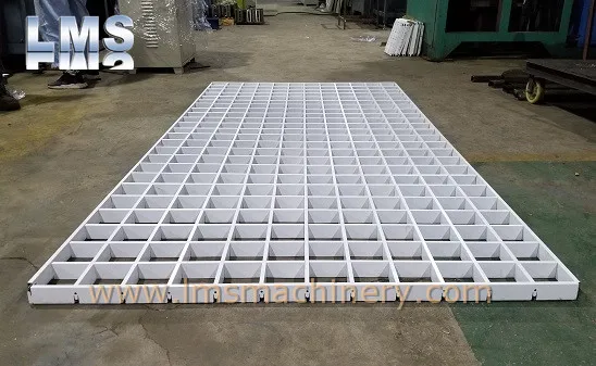 High Quality Open Cell Metal Grid Suspended Ceiling System Roll Forming Machine Ceiling Tile Construction Material Machinery