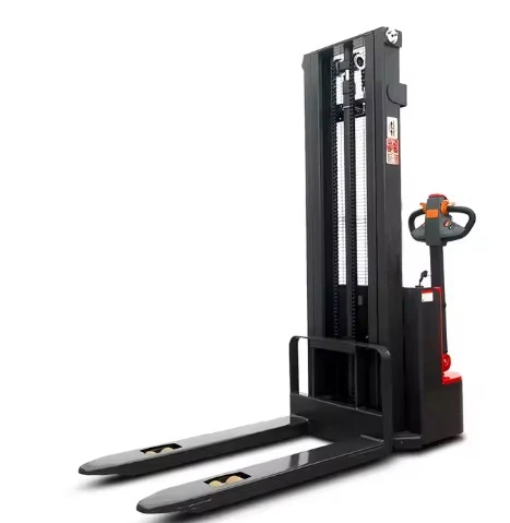 3.5m 1.5ton All electric Stacker Battery Standing Forklift Pallet Carrier Cart Electric Stacker With CE
