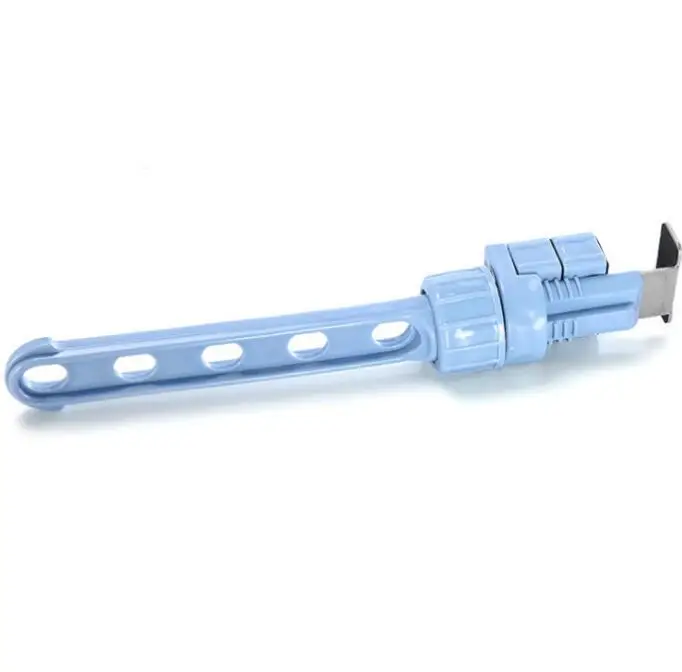 Creative plastic 5-hole clothes hanger / portable small indoor window drying rack / Multifunctional travel clothes rail