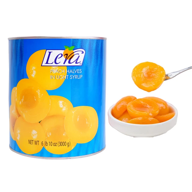 Wholesale OEM Can Food fresh Apricot Fruit In Halves in can