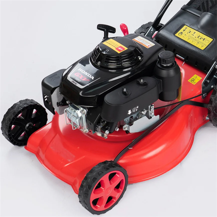 Hot Seller Gasoline Engine Cordless Hand Push Lawnmower 20 Inch Grass Cutter Motor Petrol Lawn Mowers