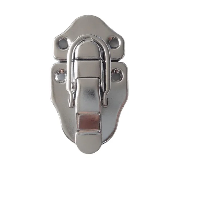 China Products Clasp Hard Hardware Metal Display Gift Case Jewelry Wooden Box Closed Catches Latches