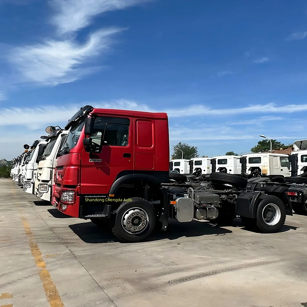 Низкая доставка Howo 4x2 Привод Prime Mover Euro 3 эмиссионные стандартные тягачи для продажи