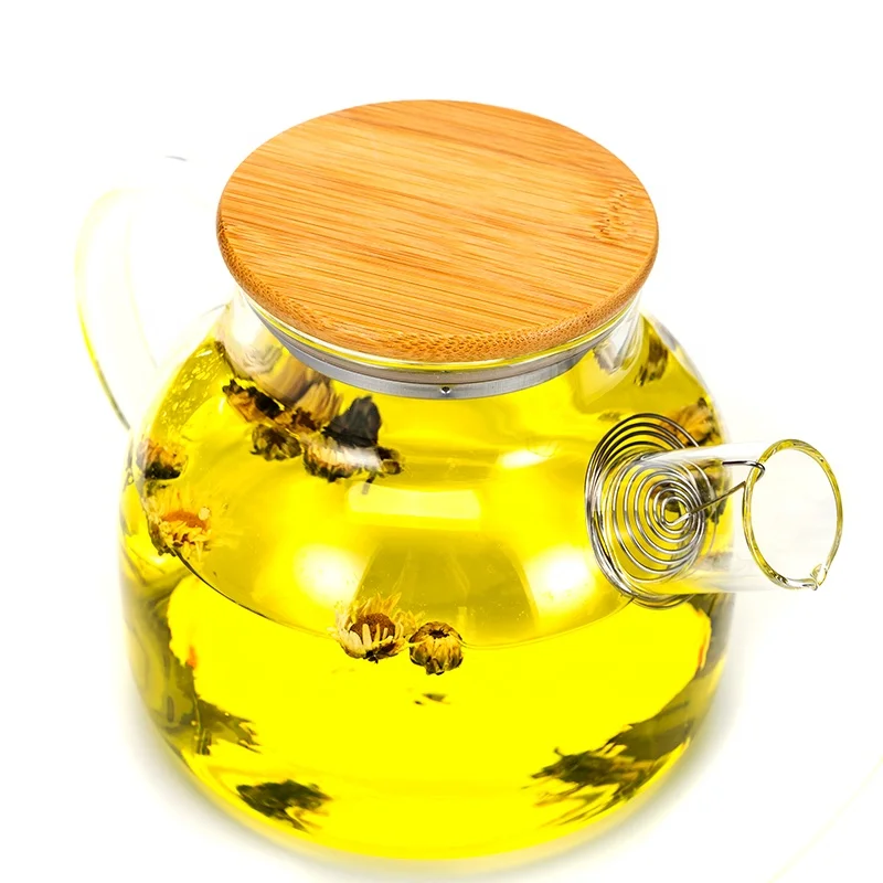 The best clear glass kettle teapot can be heated by induction cooker