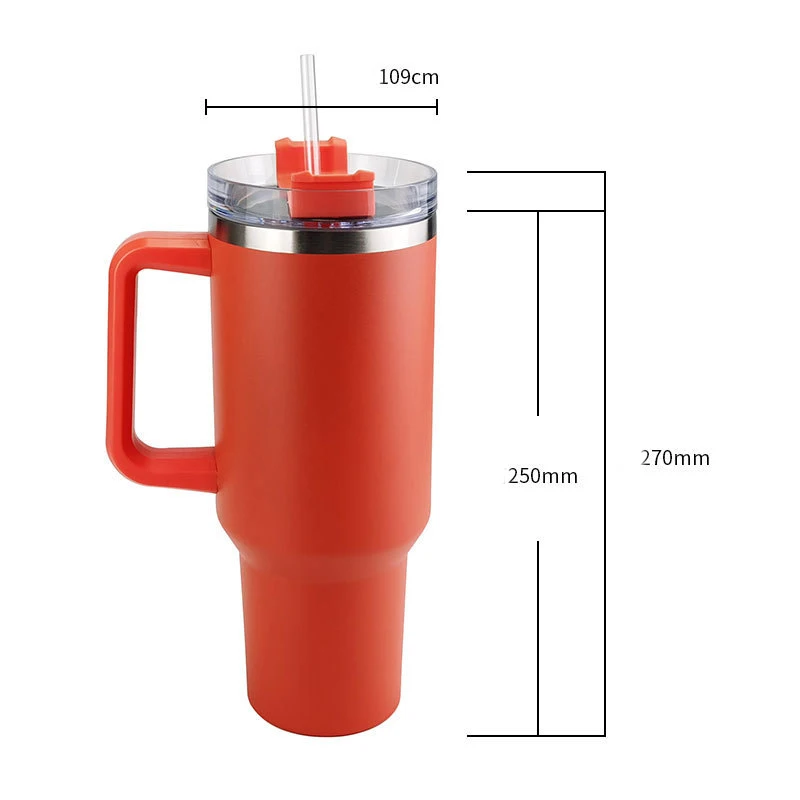 Leakproof Lid water jug stainless steel kid water bottle with straw flask Vacuum Insulated Tumbler with handle