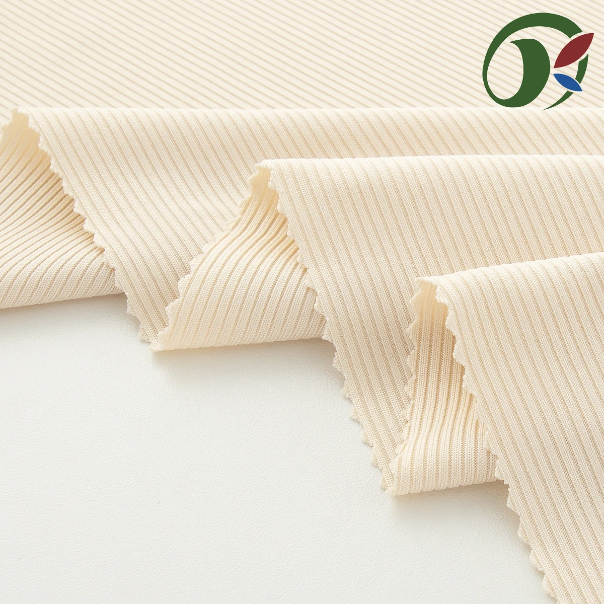 30029 Fashion Women Tops Dress Textile Stretch Jersey 2x2 Rib Nylon Spandex Fabric for Garment