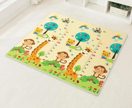 Baby Play Mat,Waterproof Double-Sided Pattern Babies Playmat for Playpen,Anti-Slip Baby Crawling Kids Play Mat