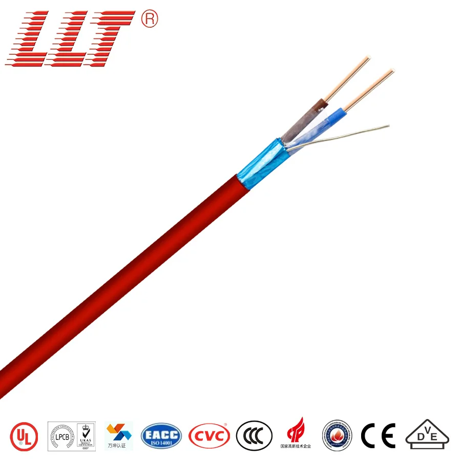 Fplr fpl 16awg 1 5 кв. мм многожильный пожарный сигнализационный провод для использования в противопожарной