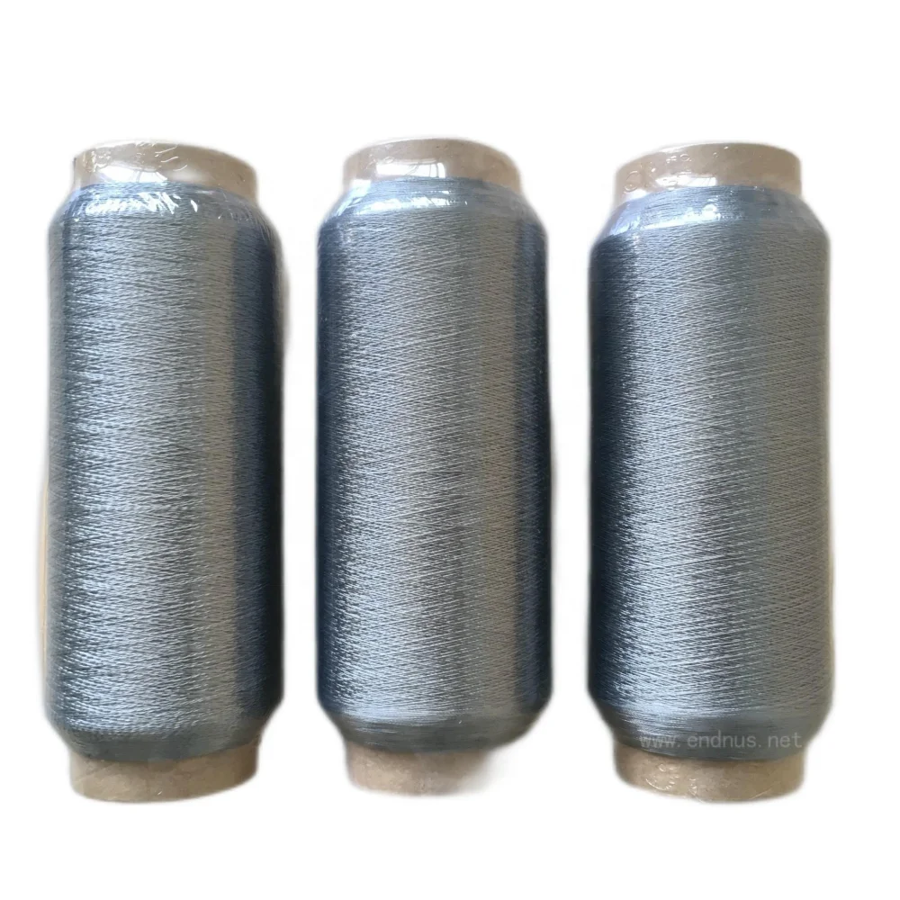 Intelligent Garment Heating Wire Conductive 316L Stainless Steel Sewing Thread