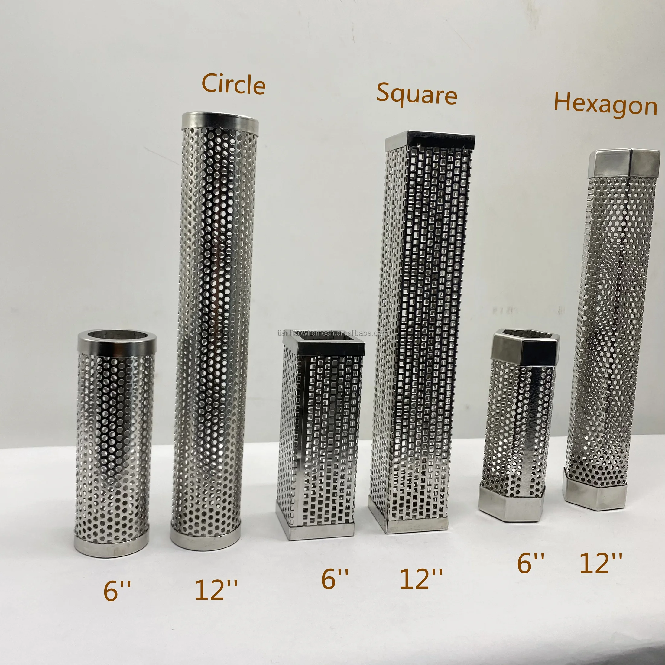 12 inch pellet smoker tube cold smoker for BBQ stainless steel wood pellet grill