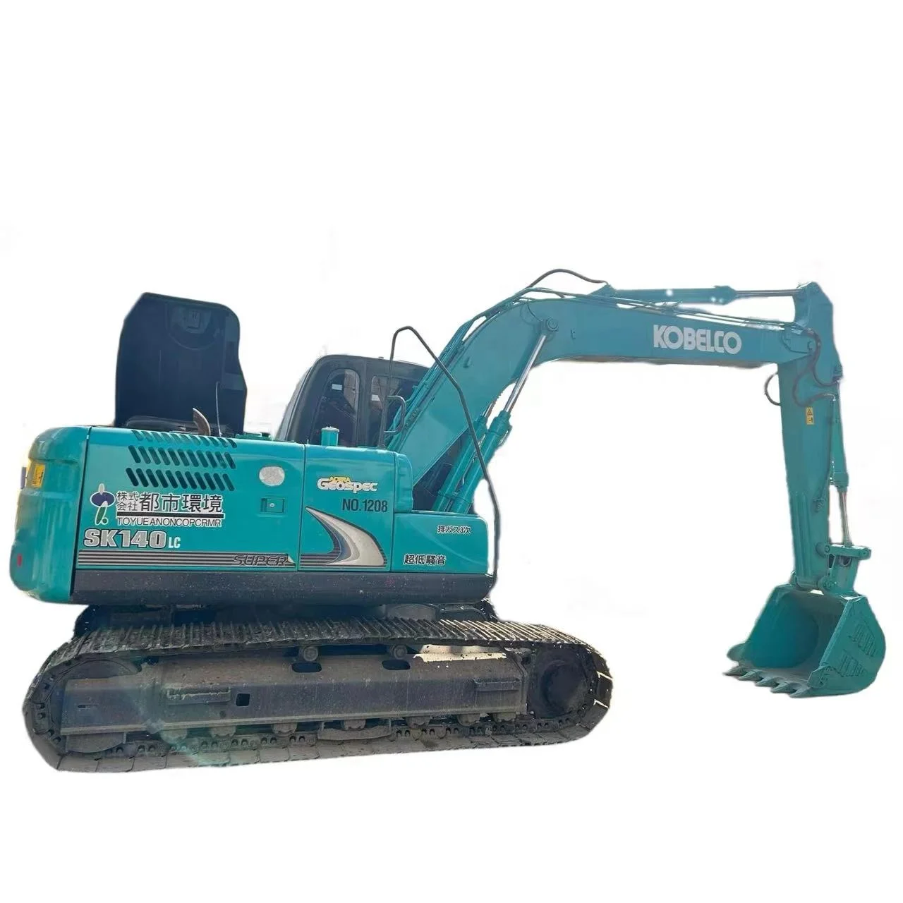 Sell 140 second-hand excavators imported from Japan at a low price, with good car condition and few working hours
