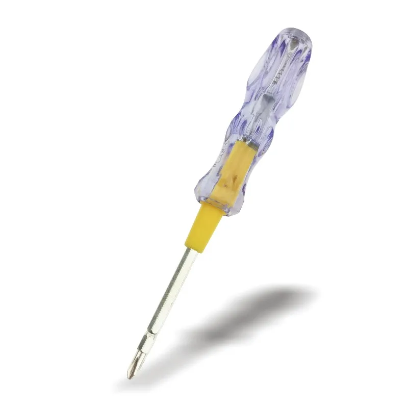 Горячая Распродажа продукции индикатор напряжения ток индуцированный Электрический синий свет тестер ручка