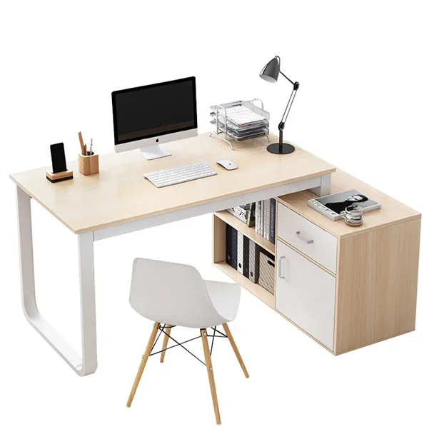 L-Shaped Desk Corner Computer Desk PC Laptop Study Table Workstation Home Office desk