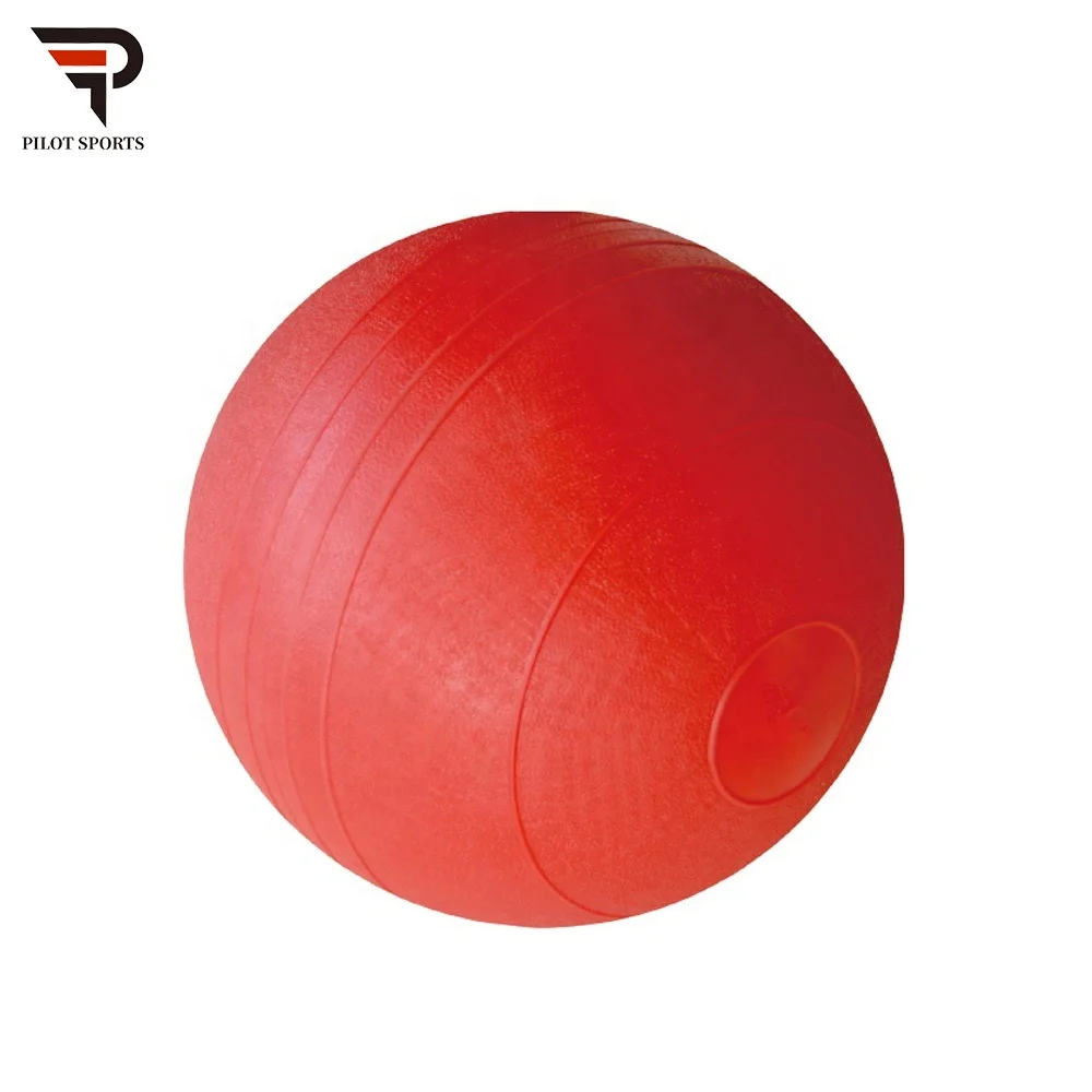 PILOT SPORTS Different Weight Eco Friendly Fitness Custom Color Textured Rubber Weight Medicine Ball Slam Ball