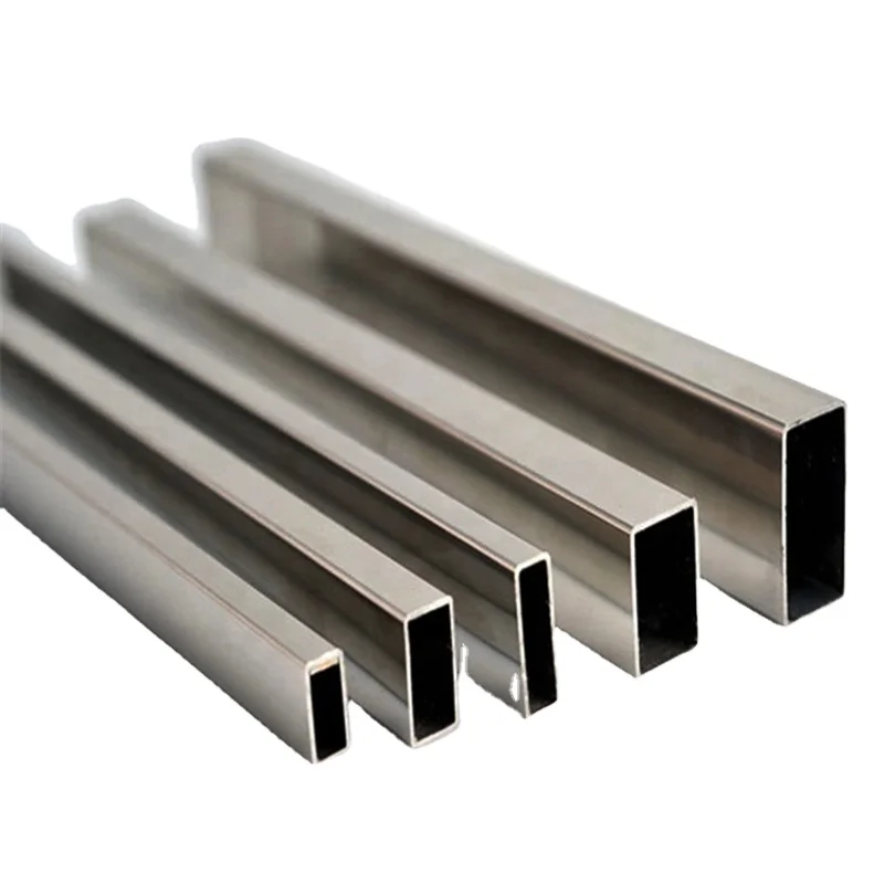 Factory supplier high quality grade 316 304 430 201 thickness 3mm 2mm Stainless Steel Square tube pipe from china