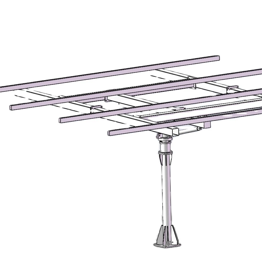 12KW 2 Axes All Key Components included Solar Panel Tracking system dual Axes solar tracking kit ground solar tracker 2 axes