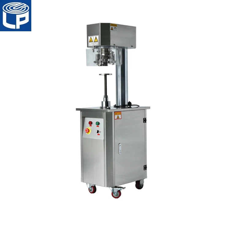 Leva semi-automatic can sealing machine  tin aluminum tin can seamer  beer can paper tube closer