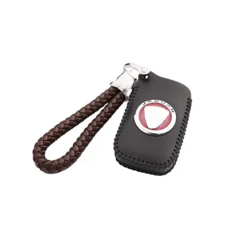 New Customer Offer Designer keychains One-click Shipping And Direct Ordering Bling Leather Key Chain For JAGUAR