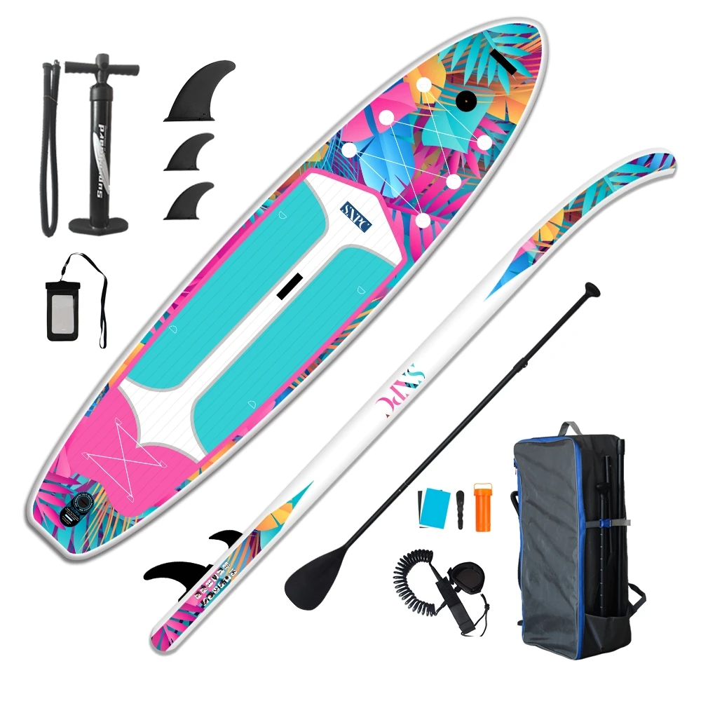 SUP 2022 New Design Custom Foldable Inflatable Sup Stand Up Paddle Board surfing ISUP Air Board for Kayaking Fishing board Sup