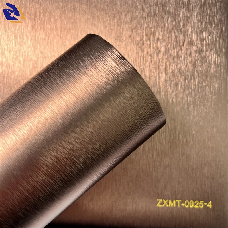 Unique Metallic Gold Foil PVC Membrane for MDF Furniture Cabinet Door Wrapping