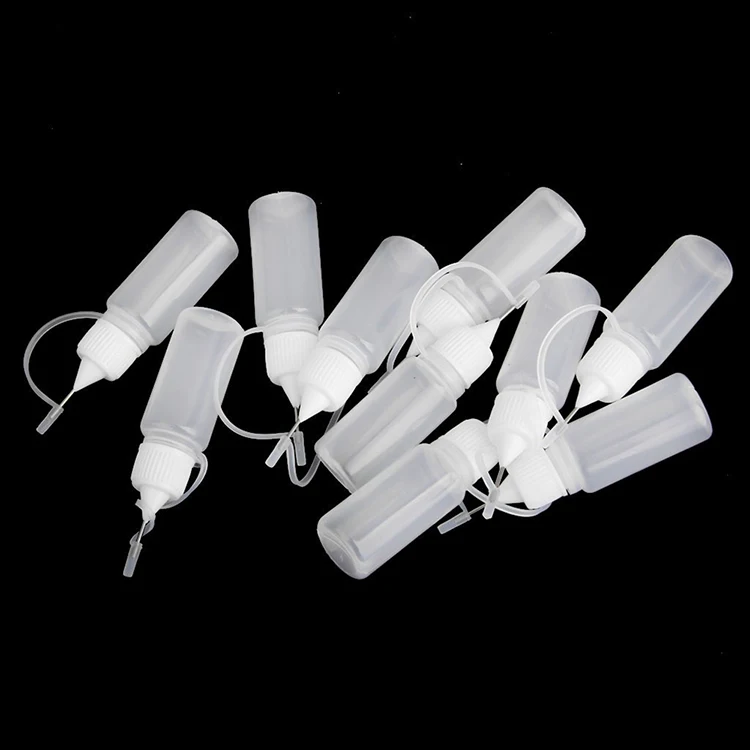 
Custom Empty Diy Craft Painting Pe Matt Plastic Dropper Needle Tip Applicator Squeeze Glue Bottle With Twist Caps 100ml 50ml 