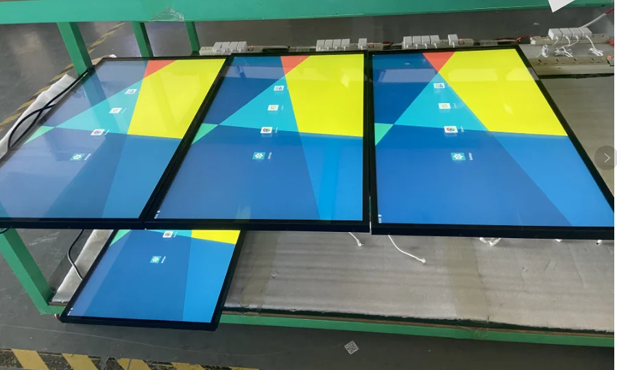 32' 43' Wall Mount Digital Signage Smart Menu Display Hanging Lcd Screen