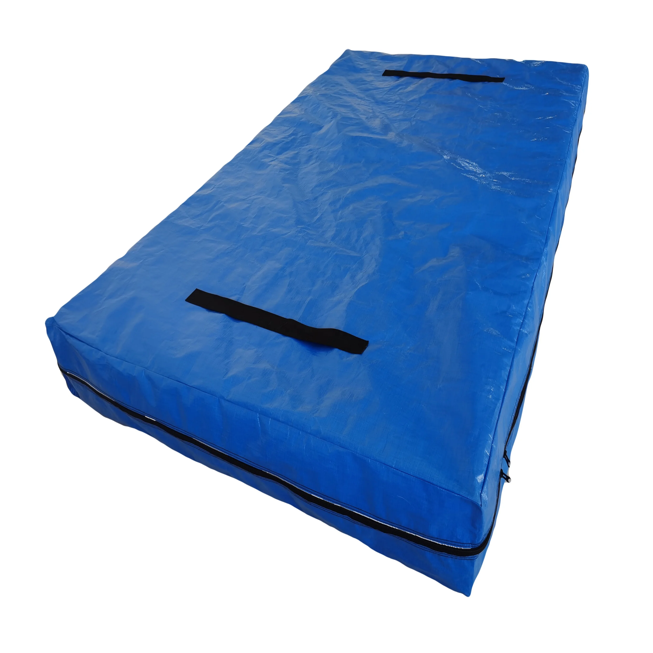 Factory Twin Size Sturdy Reusable Plastic Bed Mattress Bag Cover for Moving and Storage with Strong Zipper Mattress Bag