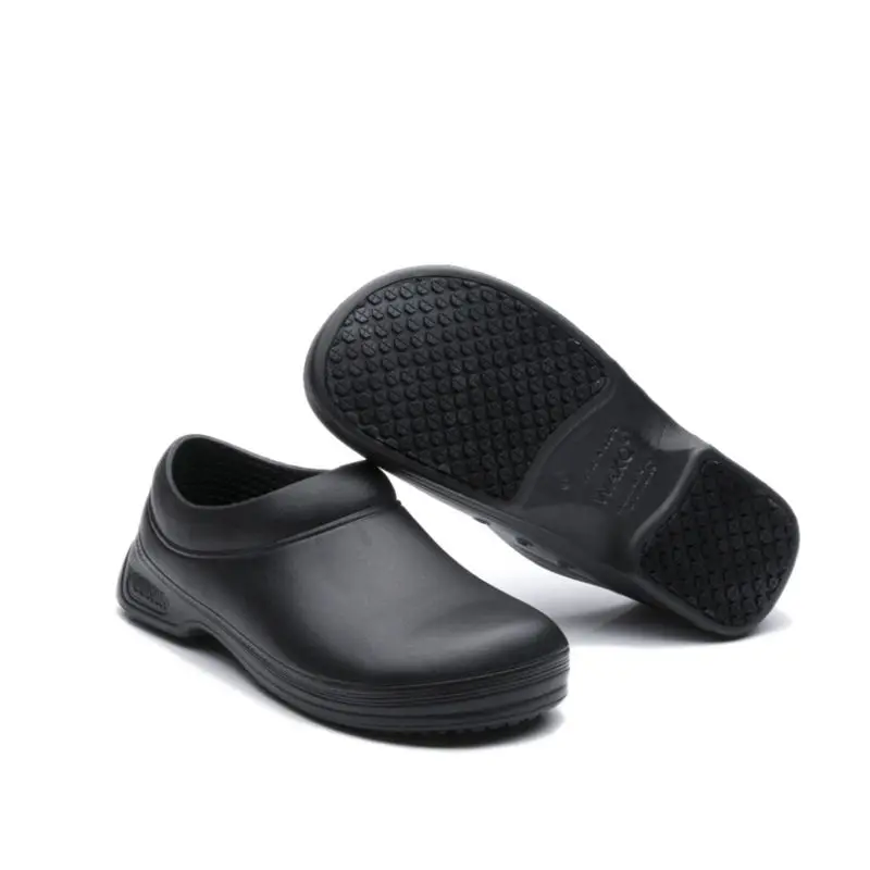 light Oil Waterproof Chef Shoe Non Slip Kitchen Safety Clogs Chef safety shoes for men