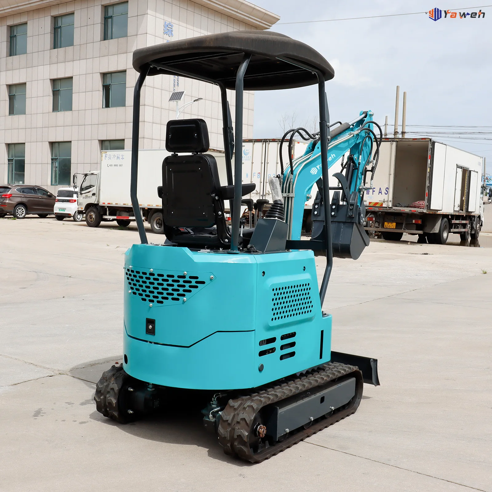 Yaweh undercarriage hrubber coupling for mini excavator xn16  breaker 1.8 ton  post driver cabin  for sale australia canada