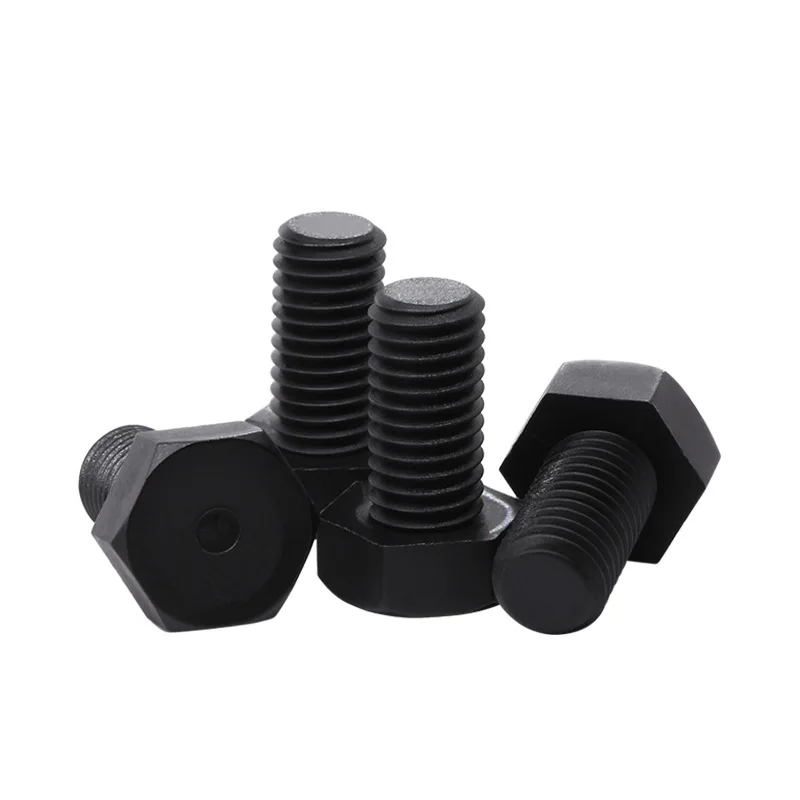 China Fastener Manufacturing White Nylon Hexagon Screw Din933 Hexagon Insulated Screw Plastic Screws