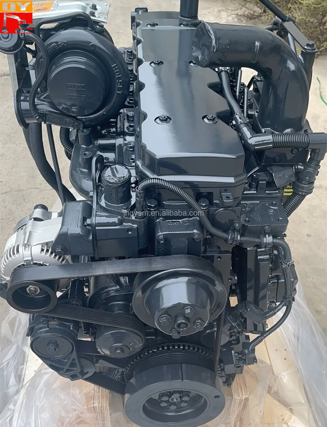 PC200-6 двигатель экскаватора assy S6D95L-1 дизельный от китайского