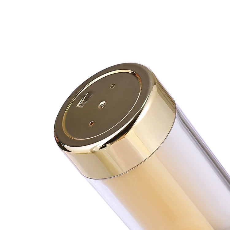 30 50 100 200 ml refillable cosmetic packaging empty essential oil serum plastic pump bottles acrylic airless lotion bottle